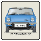 Triumph Spitfire MkV 1974-80 Coaster 3